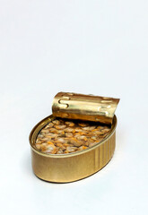 Cockles surrounded by white background