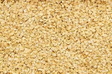 Oatmeal background. Delicious nutritious healthy food.