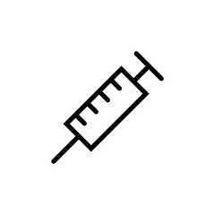 Syringe icon vector. injection icon vector.