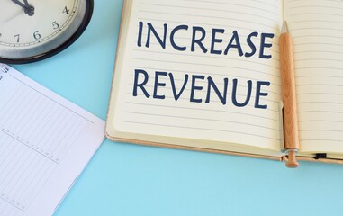 Concept meaning increase in a company s is sales from one period to the next. Handwriting text...