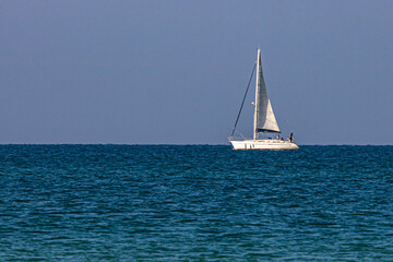 sailboat on the sea