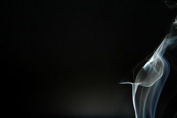 Smoke a visible suspension of carbon or other particles in air.