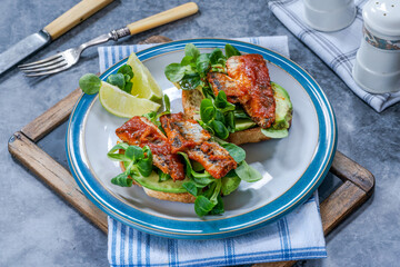 Sardines on toast