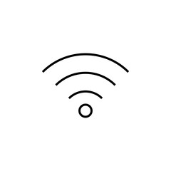 Wifi icon vector. signal vector icon. Wireless  icon vector