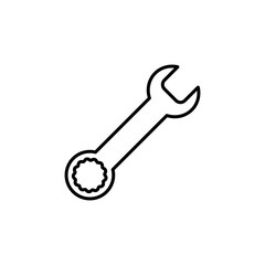 Wrench icon vector. repair icon vector. tools icon vector
