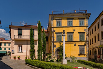 Fototapeta na wymiar Altstadt von Fivizzano in der Toskana in Italien 