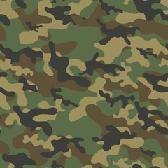 Fototapeta premium military camouflage seamless pattern