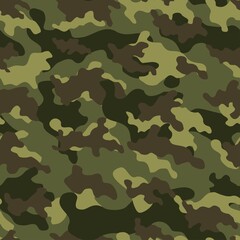 Fototapeta premium camouflage seamless pattern