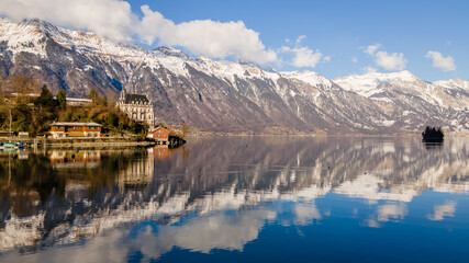 The incredible beauty of Iseltwald, Switzerland. 