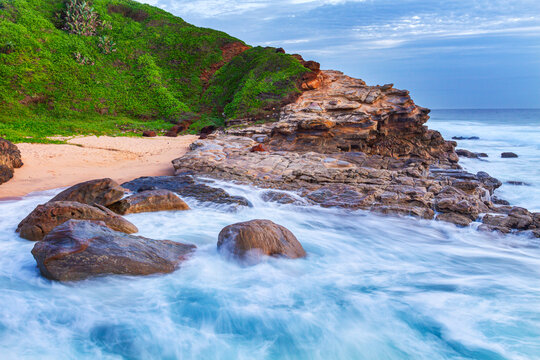 rocks on the sea