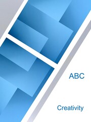 abstract geometric blue background texture growing business concept web template banner corporate identity branding image design creative cover page brochure presentation annual report ebook 