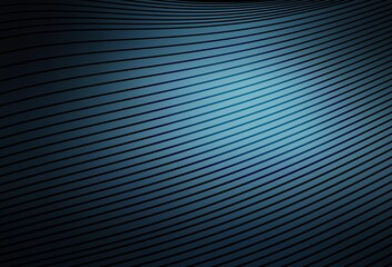 Obraz premium Dark BLUE vector background with wry lines.