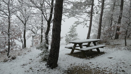 paesaggio innevato