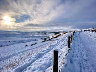 Winter walk, Lancashire