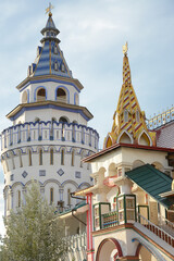 MOSCOW, RUSSIA - September 20, 2020: Izmaylovo (Izmailovsky) Kremlin