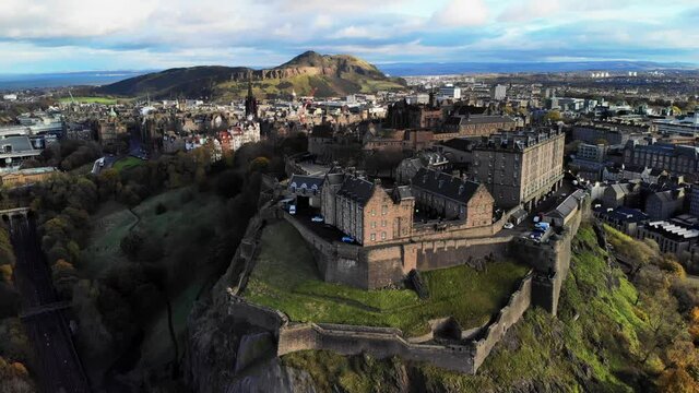 A beautiful old castle of Edinburgh