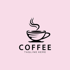 Coffee cup Logo Template vector icon illustration  design