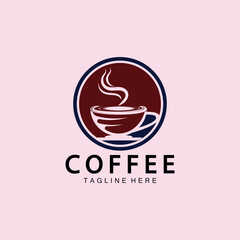 Coffee cup Logo Template vector icon illustration  design