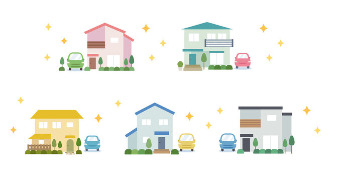 マイホームのイラスト