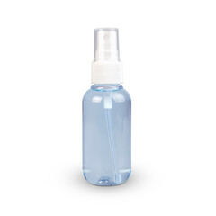 Alcohol sanitizer hand spray cleaners for anti Bacteria and coronavirus isolated on white background with clipping paths.