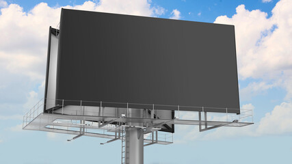 Fototapeta premium Street Advertising Billboard Mockup