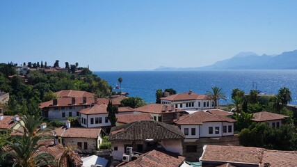 Fototapeta premium view of kotor bay country