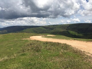 landscape in the mountains