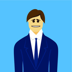 Businessman vector illustration
