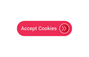 Accept Cookies button, Accept Cookies icon