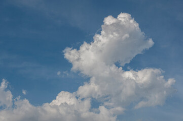 blue sky with clouds