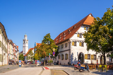 Blaserturm und Kornhaus, Ravensburg, Baden-Württemberg, Deutschland 