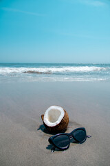 Fototapeta na wymiar Fresh Coconut Water 3