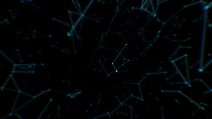 Fototapeta premium background with particles