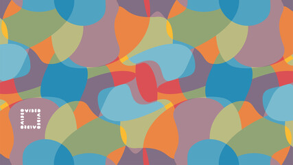 Virtual background for video conferencing. Liquid pattern. Template for courses or webinars