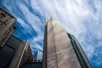 Toronto city skyscrapers