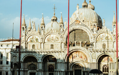 St Mark's Basilica / Basilica di San Marco in Venice, Italy.
