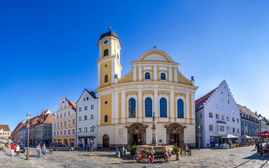 Dreifaltigkeitskirche, Kaufbeuren, Bayern, Deutschland 