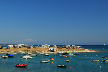 Boats Near Beach On The Sea
