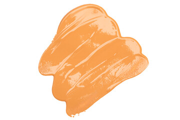 Single Swatch of Liquid Foundation on a White Background