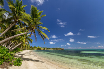 White sand beach on the Yasawa islands, Fiji