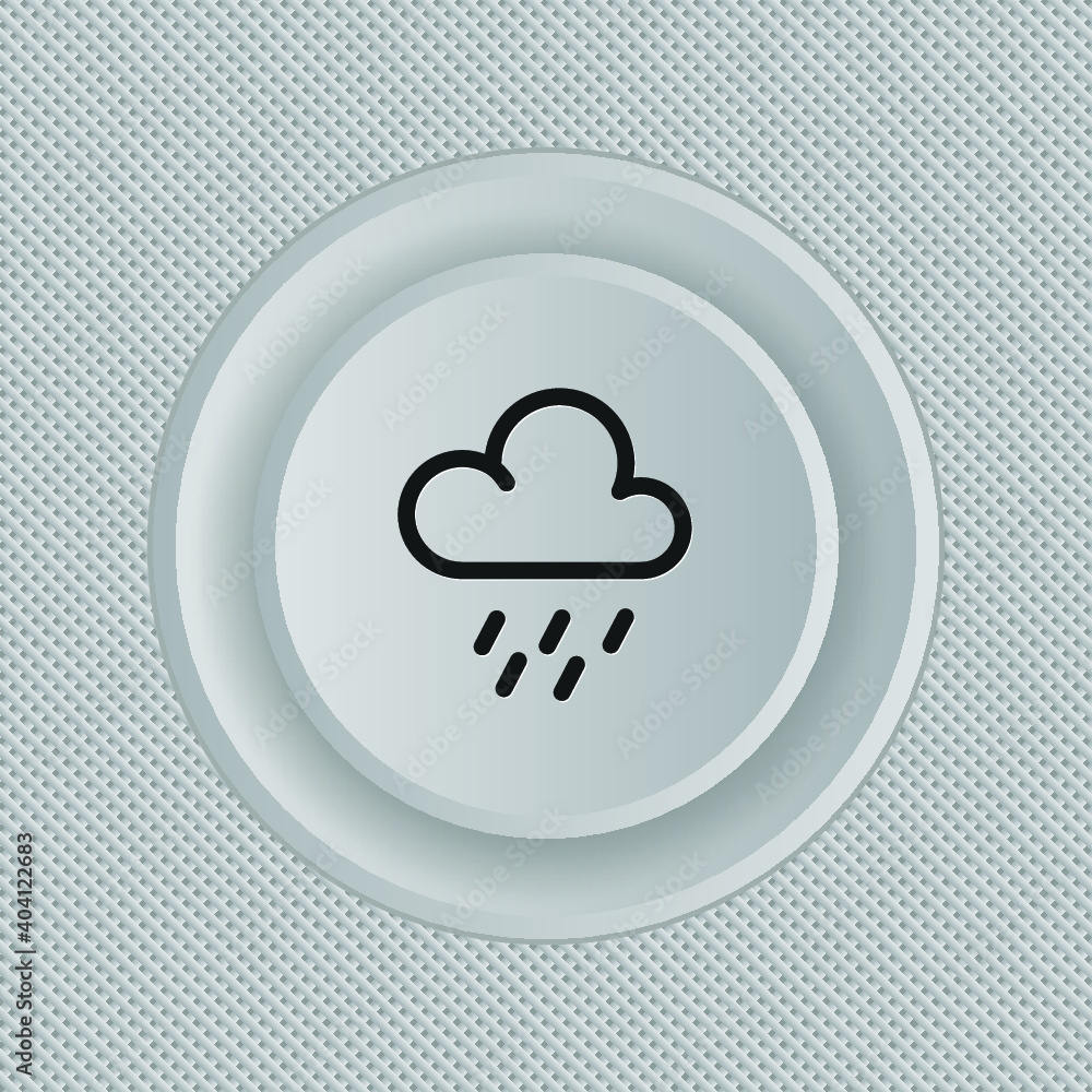 Aufkleber cloud computing button