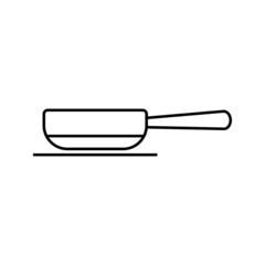 saucepan icon vector design template