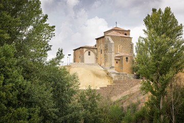 Fototapeta na wymiar church of Nuestra Senora de Belen in Carrion de los Condes, province of Palencia, Castile and Leon, Spain
