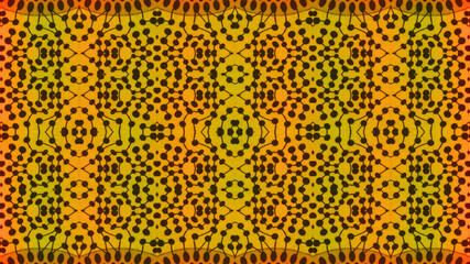 Colored African fabric – Seamless pattern, cotton, photo 