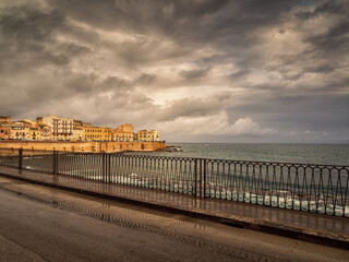 Fototapeta premium A beautiful of Ortigia in Sicily