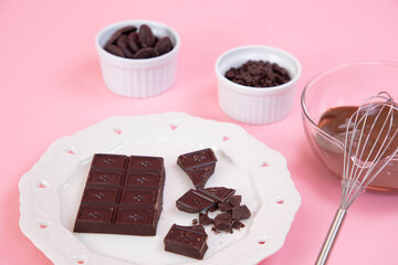 バレンタインの手作りチョコレートイメージ