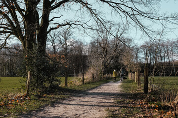 Hike in the countryside of the Achterhoek Netherlands