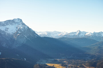 Zugspitze in German Alps