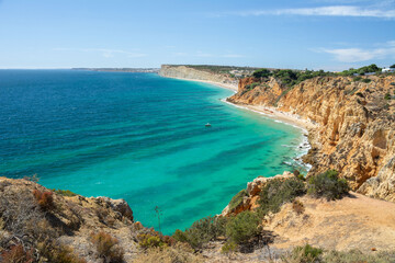 Fototapeta na wymiar Wunderschöne Küste im Süden Portugals