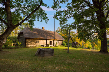 Fototapeta premium House in the rural area